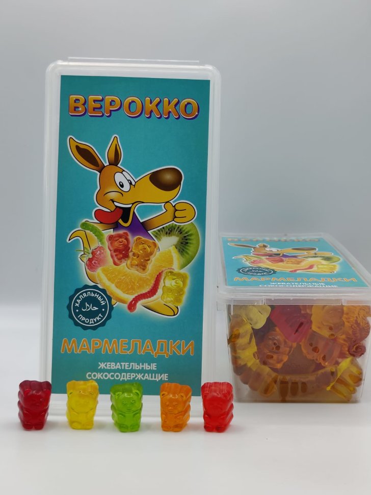  Жевательный мармелад Мишки фруктовые, 250г   в Нижнем Тагиле