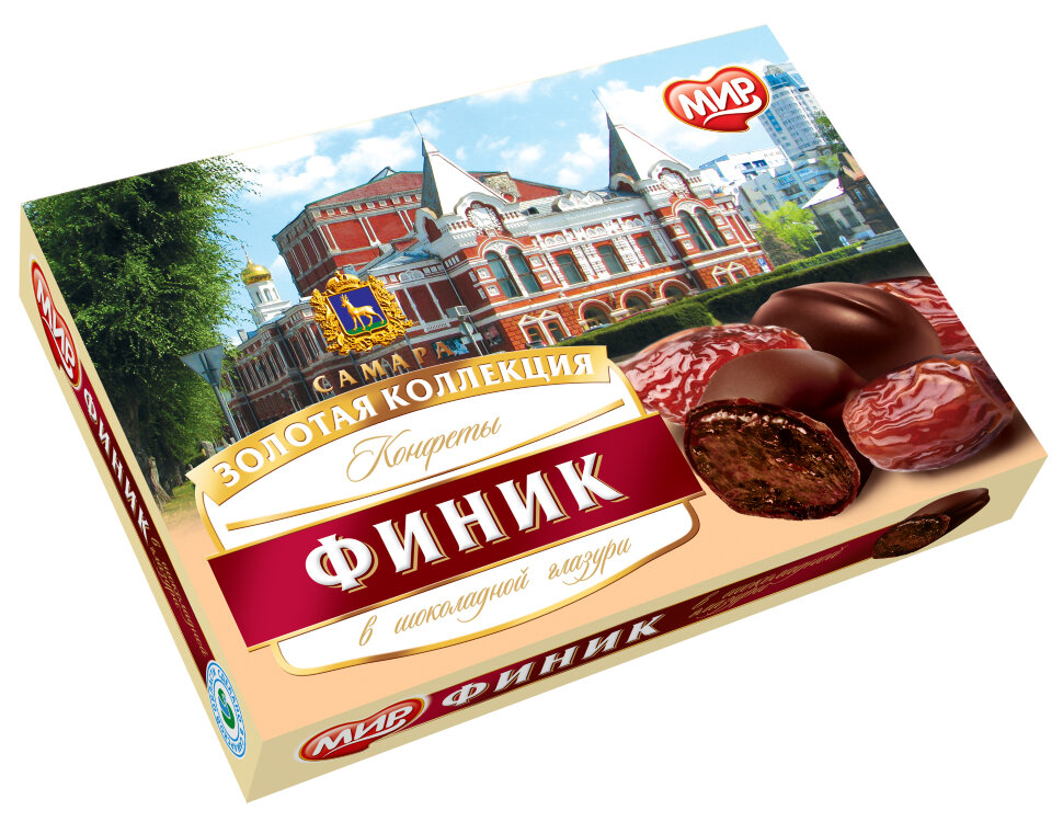  КФ МИР Финики в шоколадной глазури 160г  в Нижнем Тагиле