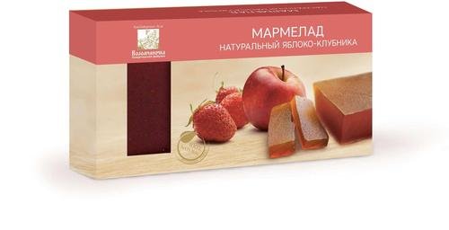  Мармелад пластовый 210г Яблоко-Клубника в Нижнем Тагиле